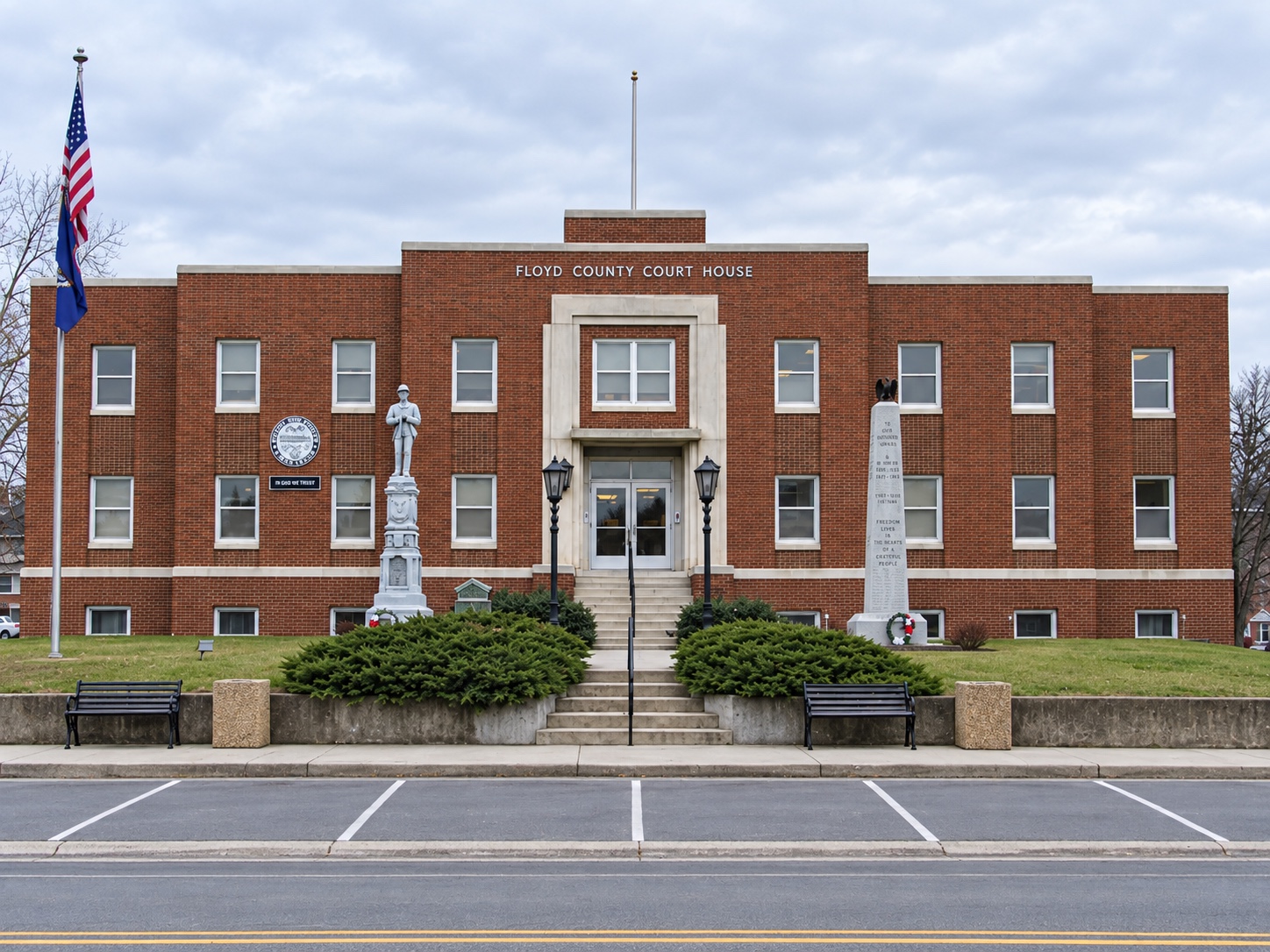 Floyd County Court House, Floyd, Virginia